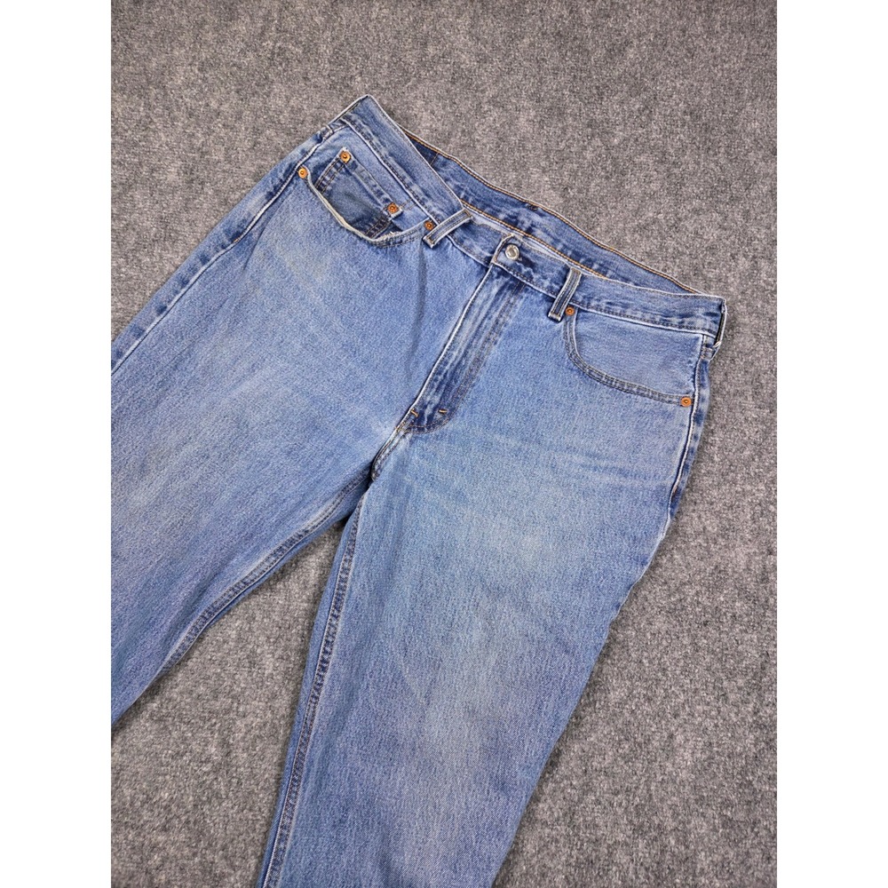 Levi's 550 Relaxed Fit Jeans Mens 36x30 Blue Denim Tapered Leg 00550-4891 - Picture 1 of 13
